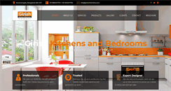 Desktop Screenshot of girishkitchens.com